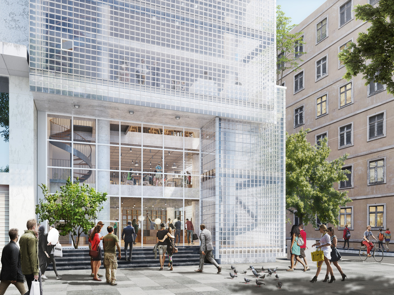 VTN Architects Design Stacked Glass Block Headquarters in Ho Chi Minh City-1