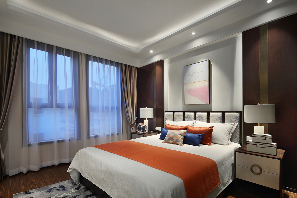 墨客设计 | 写意东方的江南华府，新中式的空间智慧-23