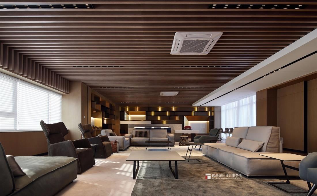 科技与人文共融的办公空间设计-22