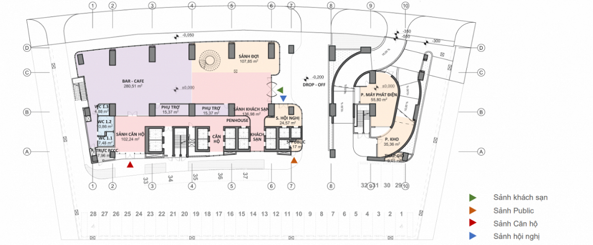 越南海滨度假胜地——龙湾 crystal island 酒店建筑设计-1