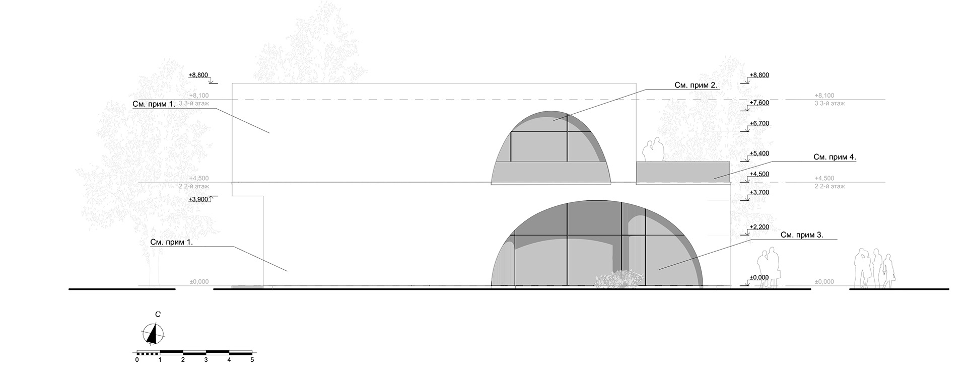 公园内家庭餐厅设计丨KASARCHITECTS-41