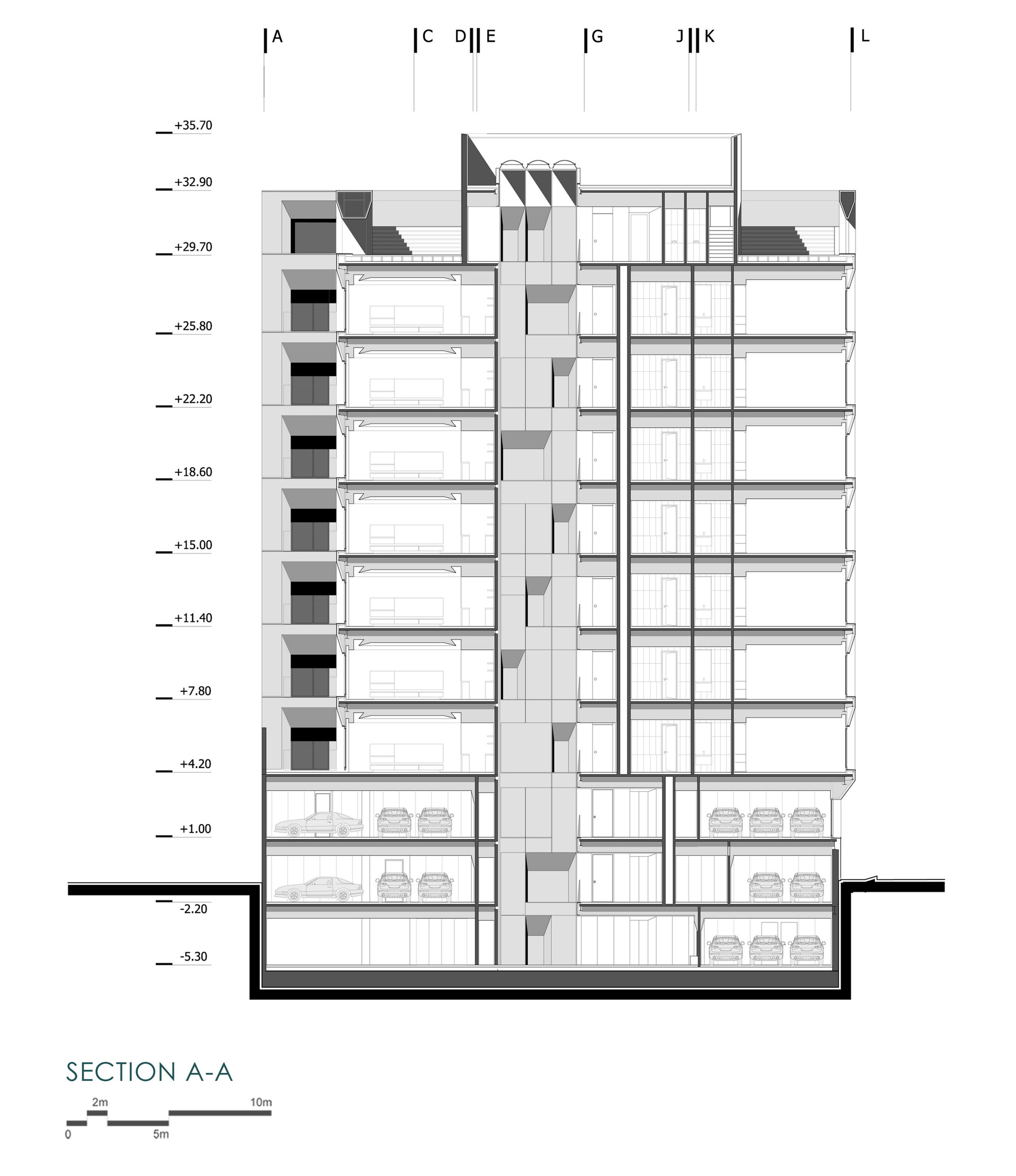 伊朗西潘住宅楼——壮丽景观与隐私保护的统一-49