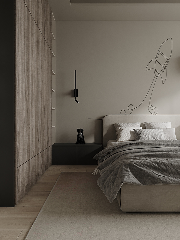 中性色系公寓设计-11