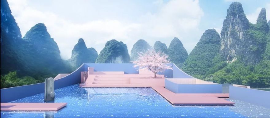 绍兴天空之城销售中心 | 春山秋水设计的新东方意境-116