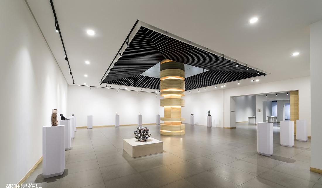 贾平凹文化艺术馆 | 竹工凡木设计研究室的现代艺术空间-18