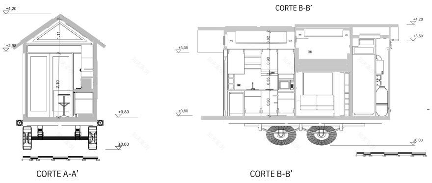TINY HOUSE,VIVIENDA NOMADA(游牧住宅)-17