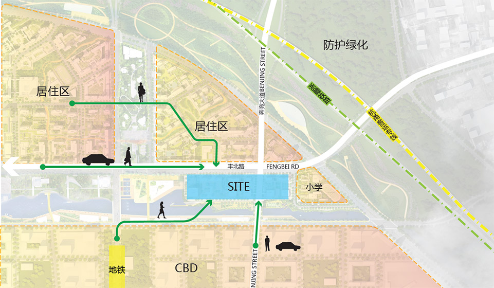 杭州亚运村万科日耀之城滨水商业项目丨中国杭州丨HKS-134