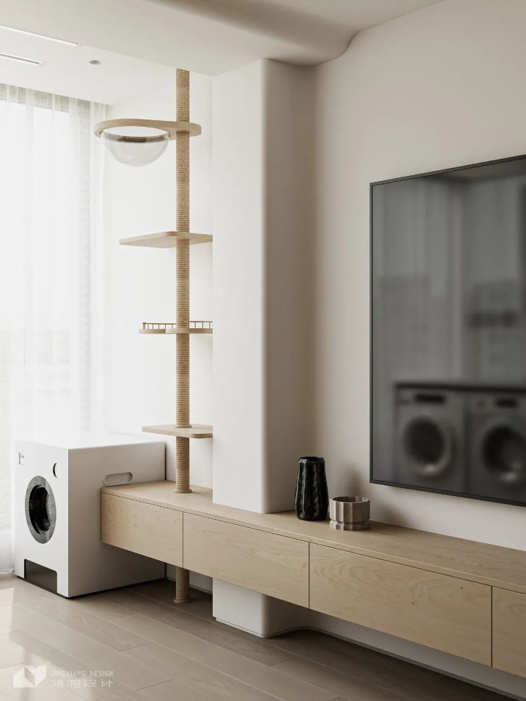 自然清新,功能优化的城市家居设计丨境相设计-26