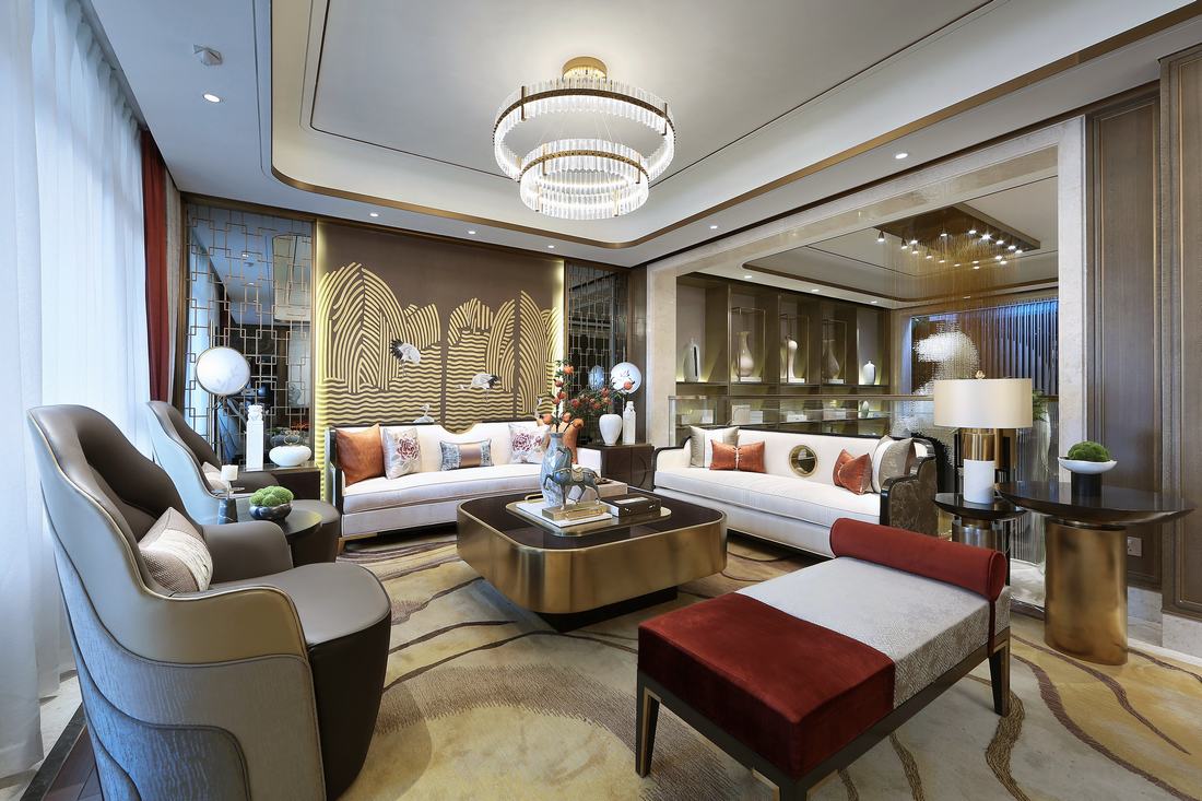 上海天鼓装饰设计-风尚新中式<梦回唐朝>-13