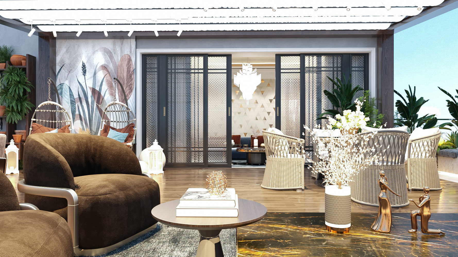 ROOF WITH LIVING ROOM-0