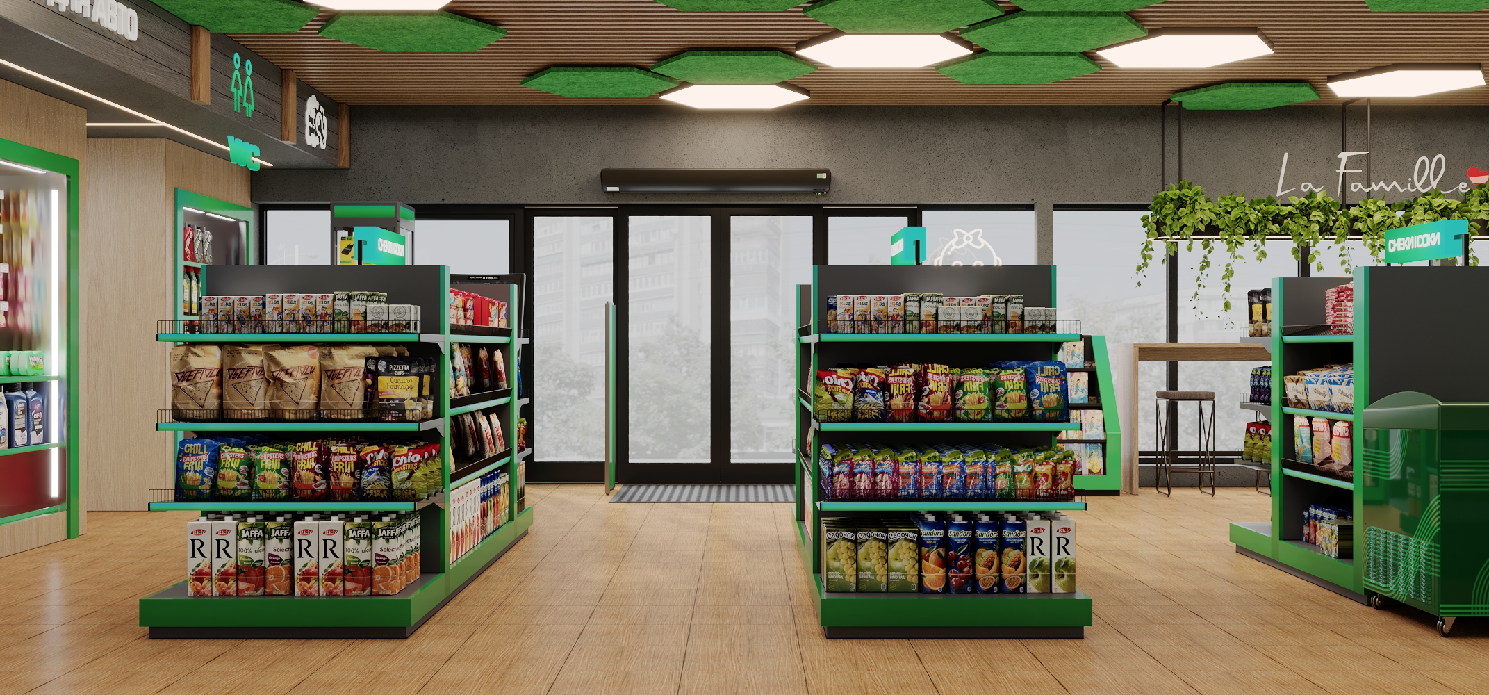 Gas station parallel 便利店-10