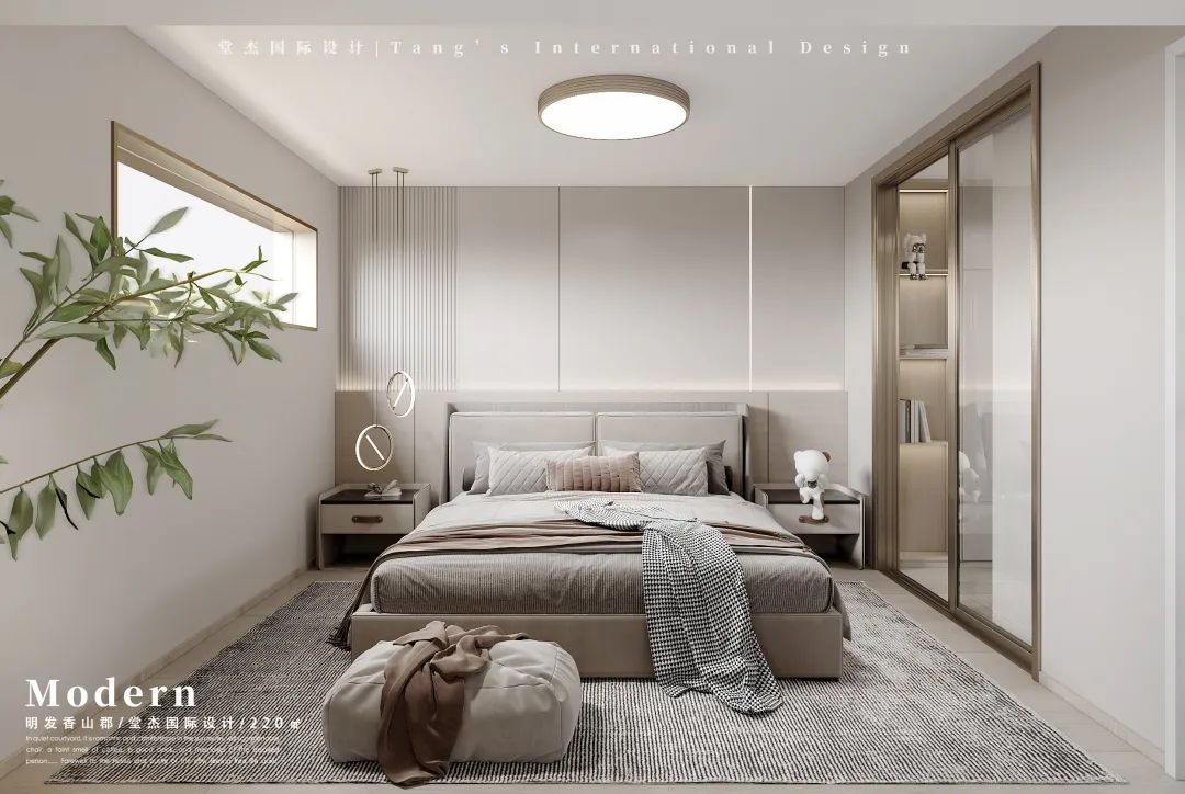 明发香山郡极简温馨之家丨中国南京丨堂杰国际设计-41