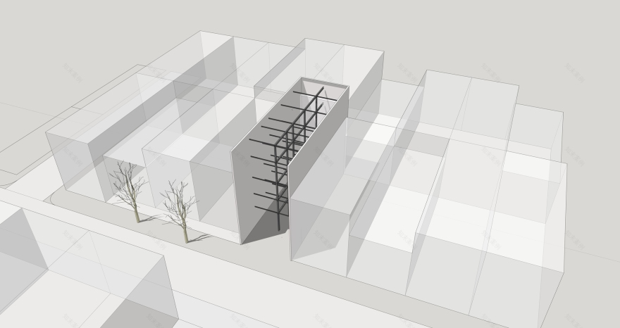 叠加式房屋丨印度新德里丨Studio Lotus-49