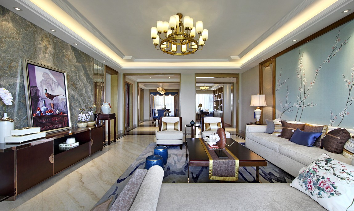 南宁玖珑湖样板房  雅度空间设计-1