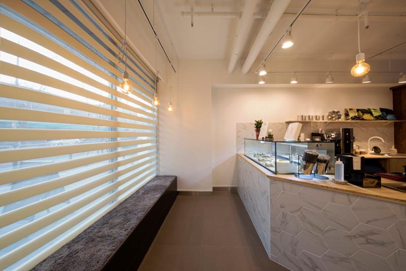 简约 11 坪蒙莫丽亚甜点店 精致大理石风格空间-5