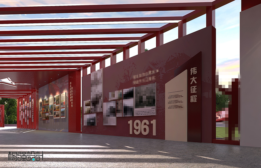 部队-军史文化长廊设计-6