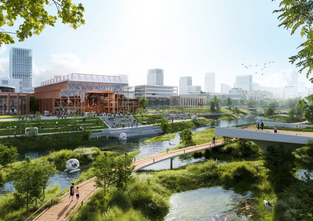 深圳市光明茅洲河中央水岸城市设计丨中国深圳丨塔科玛城市设计+清华同衡+AUBE欧博设计-151