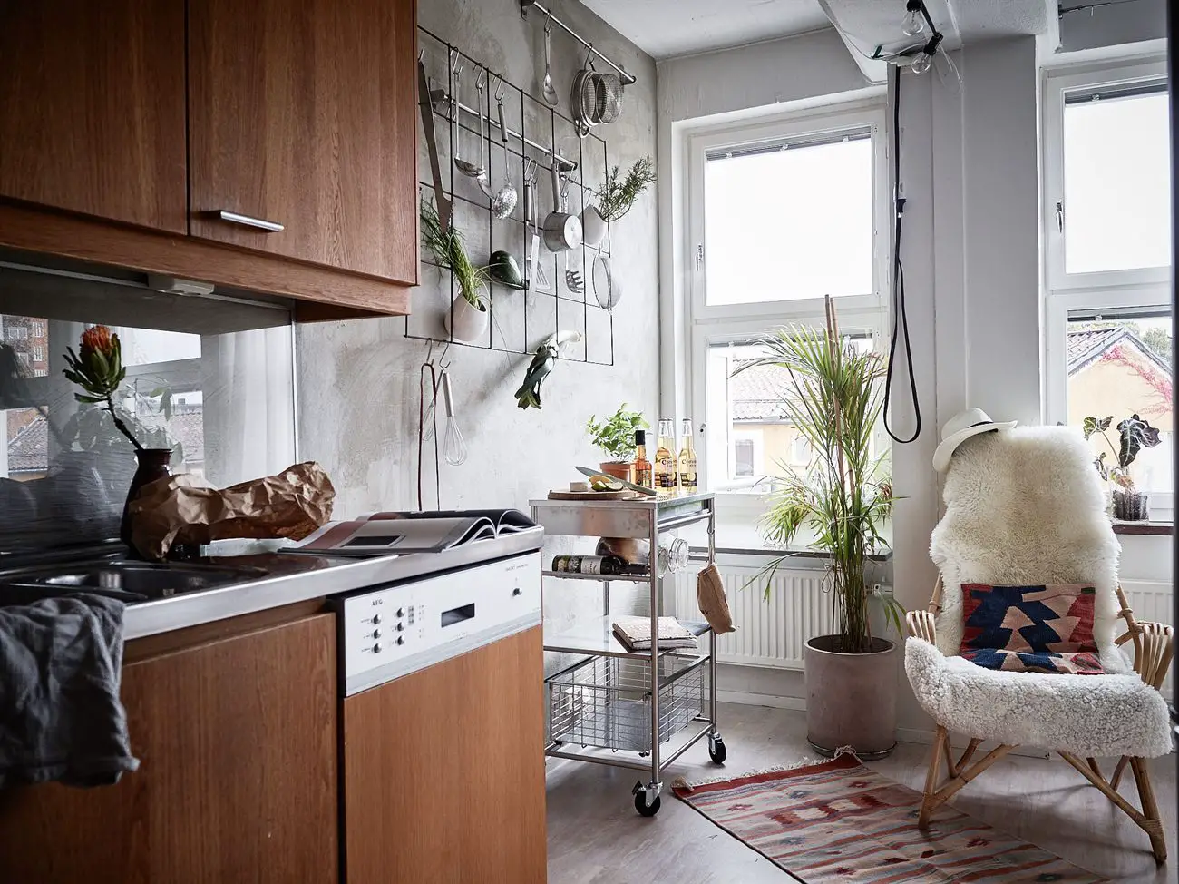 瑞典湖畔大地民族风公寓-12