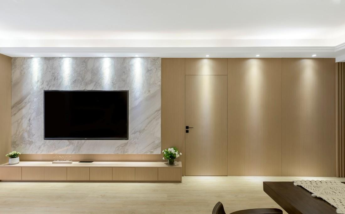 南宁大盛设计 · 暖调极简,打造温馨私藏空间-0