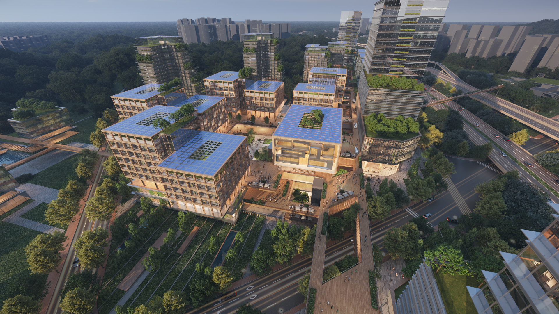 深圳建筑产业生态智谷总部基地一期城市设计与建筑设计总承包国际招标丨中国深圳丨艾奕康设计与咨询（深圳）等多家联合体单位-109