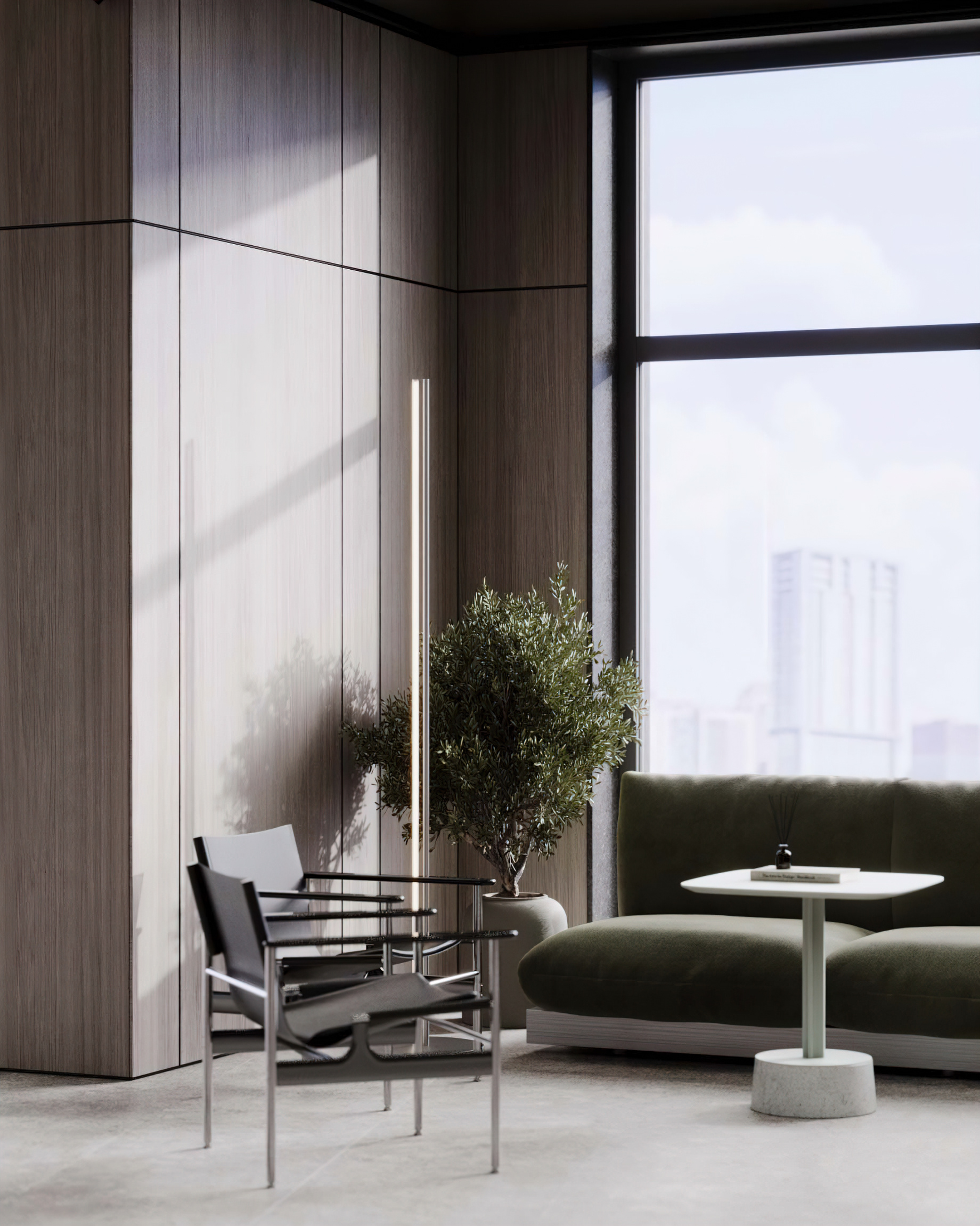 汽车展厅3D室内可视化项目-8