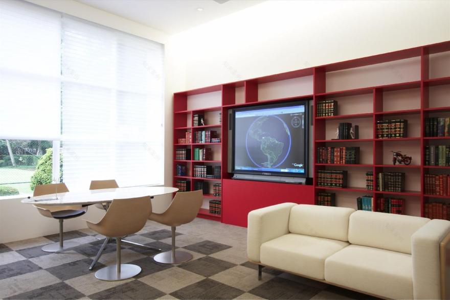 巴西律师事务所的木质魅力设计-2