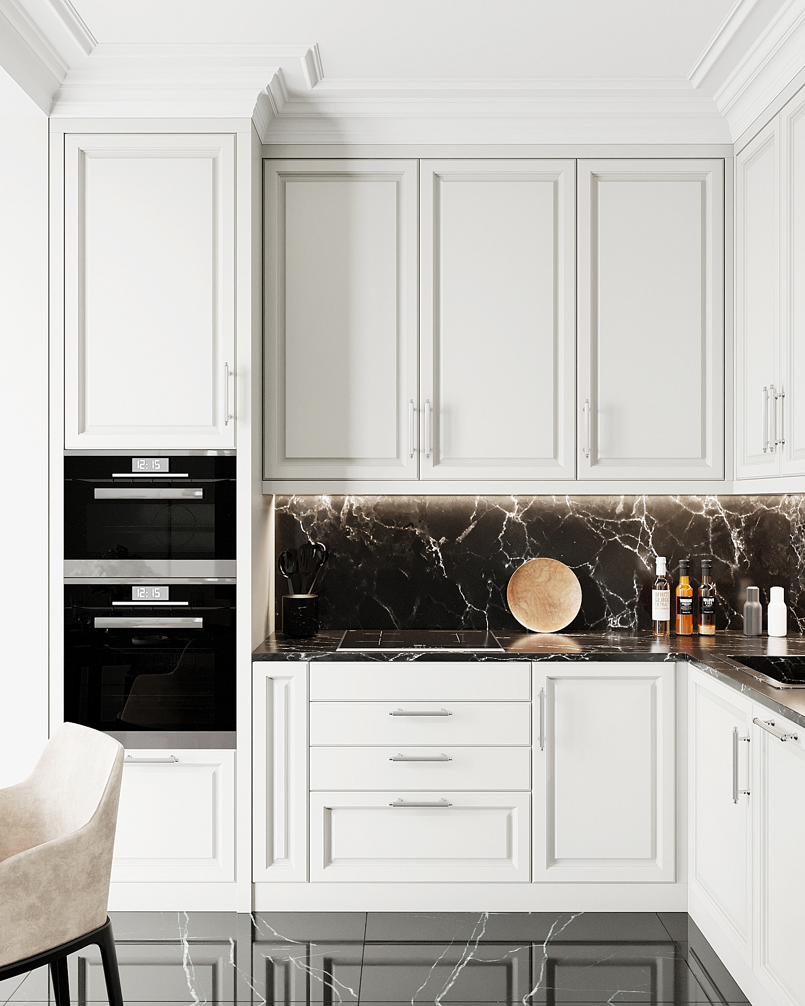 Kitchen living room visualization-1