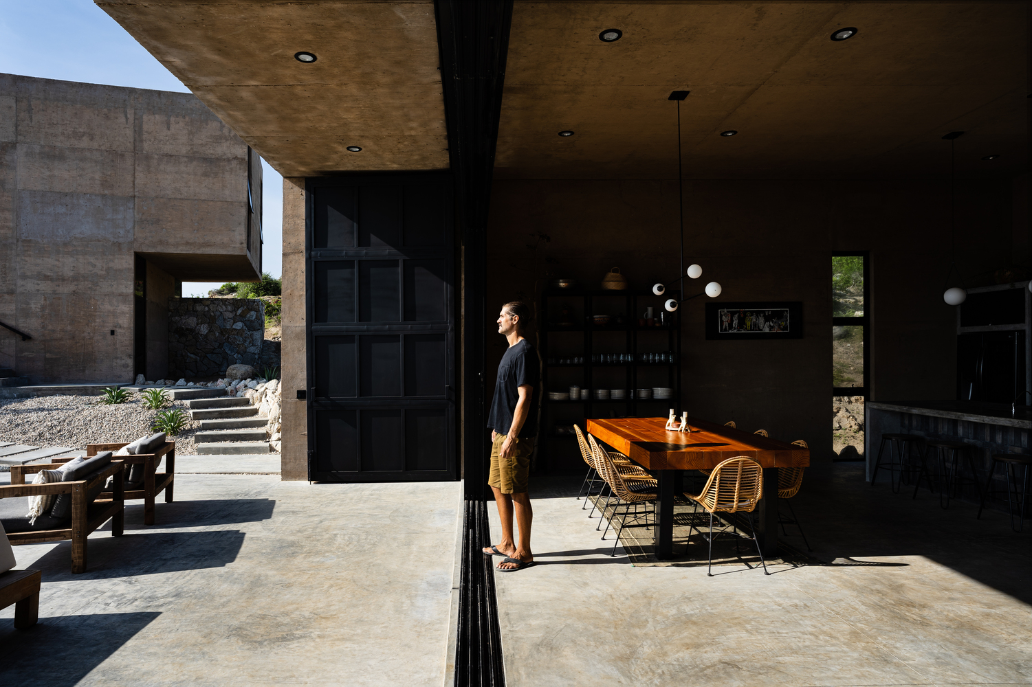 墨西哥阳光海滩现代别墅-48