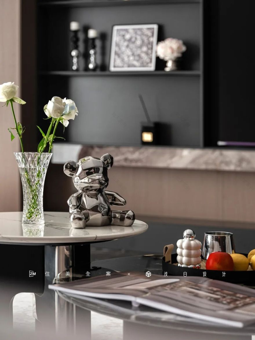 244㎡现代意式大宅丨住美全案&浅白设计-44