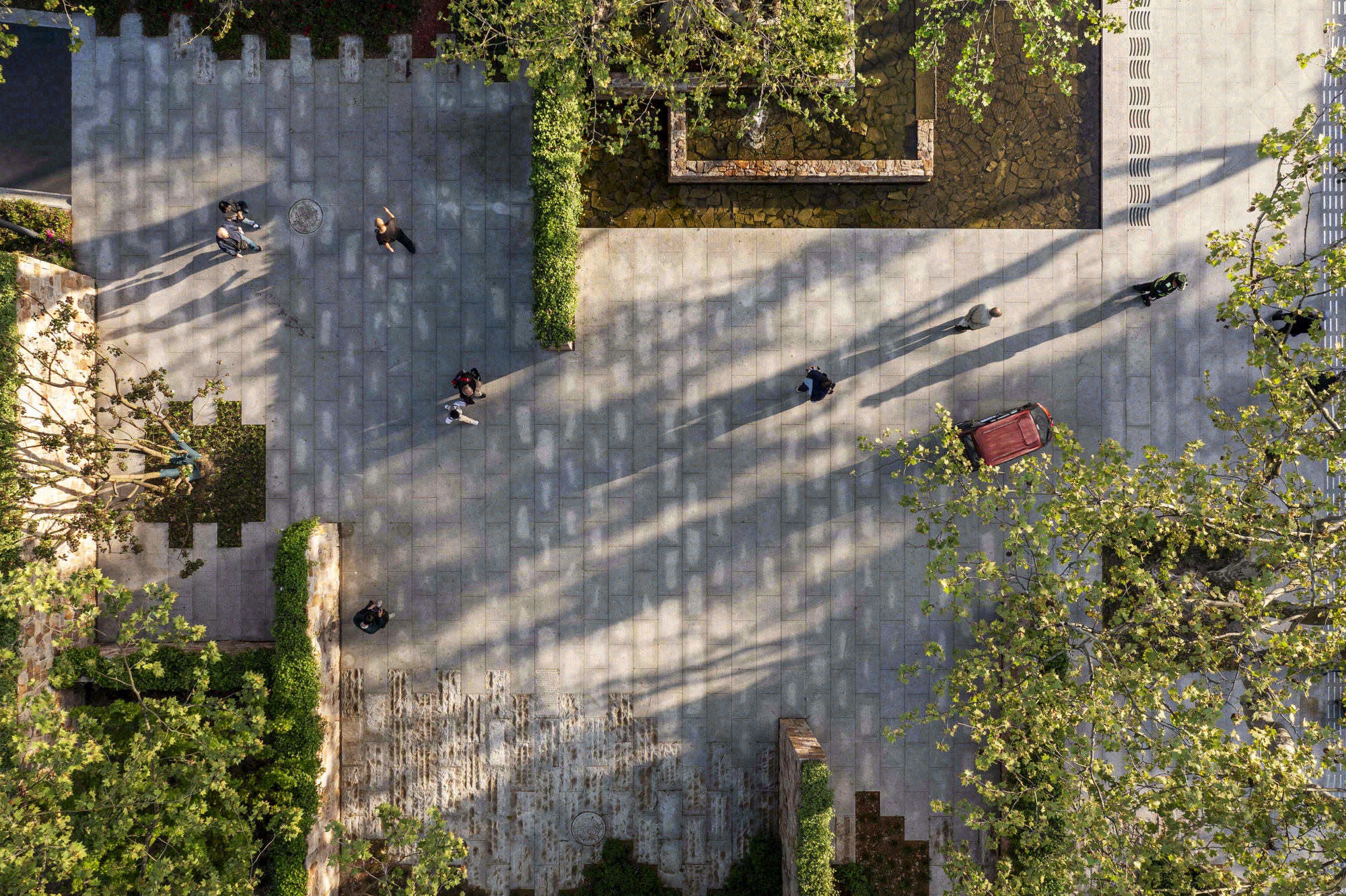 和平公园六号门改造丨中国上海丨Atelier Z+-38