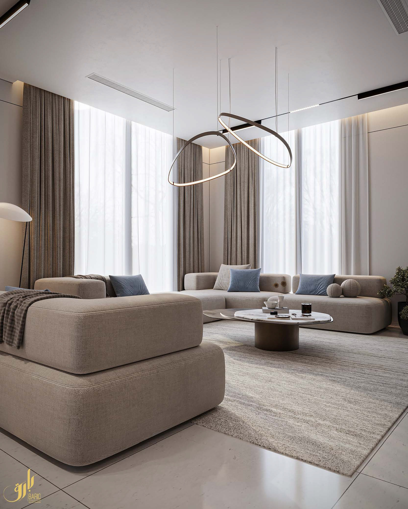 RA 住宅  室内套餐丨沙特阿拉伯丨Bariq Consultants-18