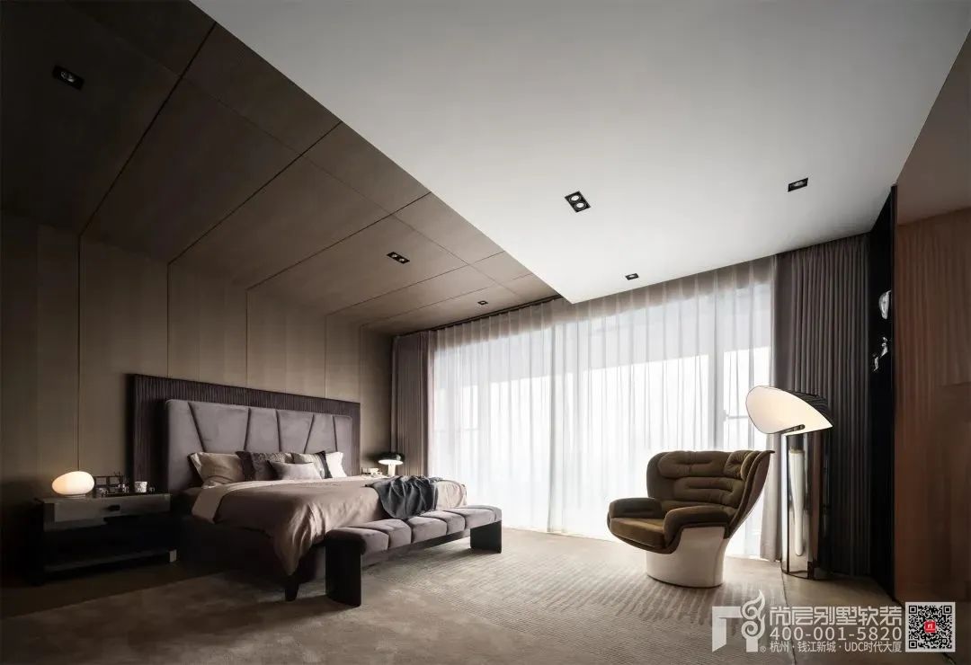 天空之镜 · 现代软装设计打造静谧湖景别墅丨杭州尚层装饰-43