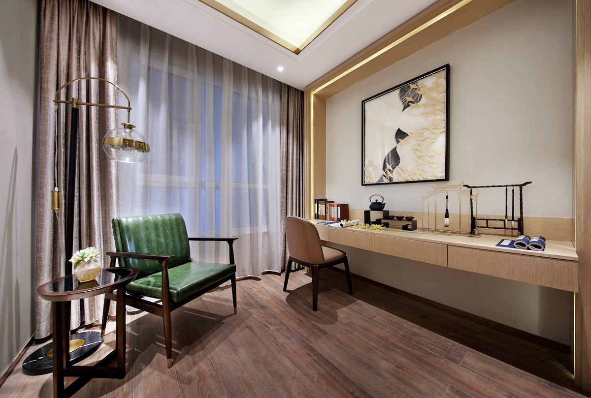 新中式风格大户型装修设计 | 传统与现代的完美融合-18