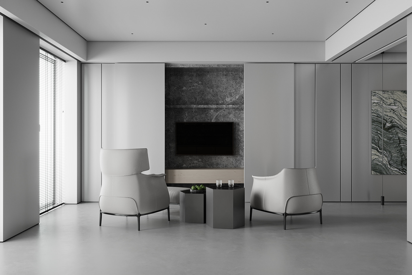 极简风住宅设计 超有设计感！-6