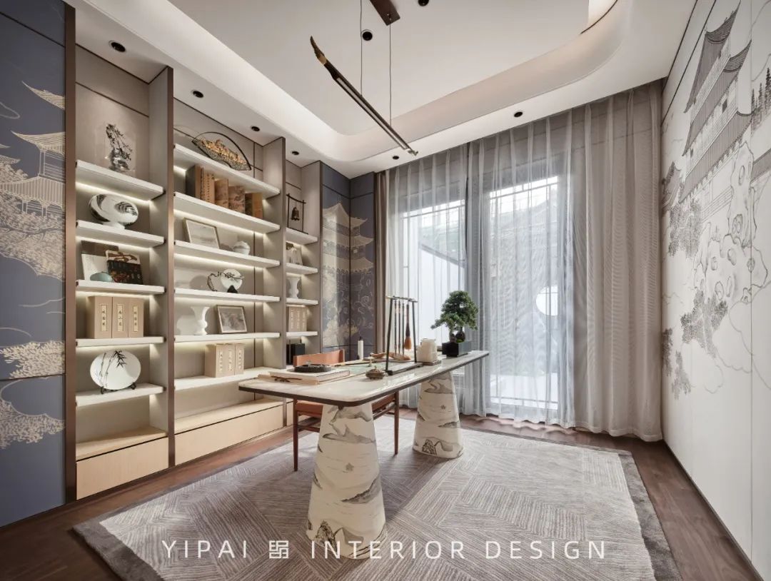 万达·内江汉安印合院样板间软装丨中国内江丨深圳市伊派室内设计有限公司-18