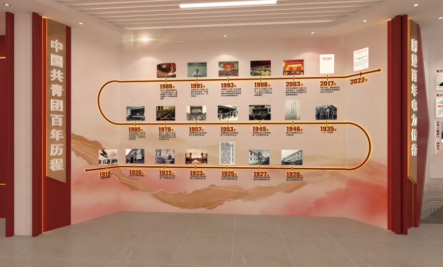 国家电网青年之家展厅-4