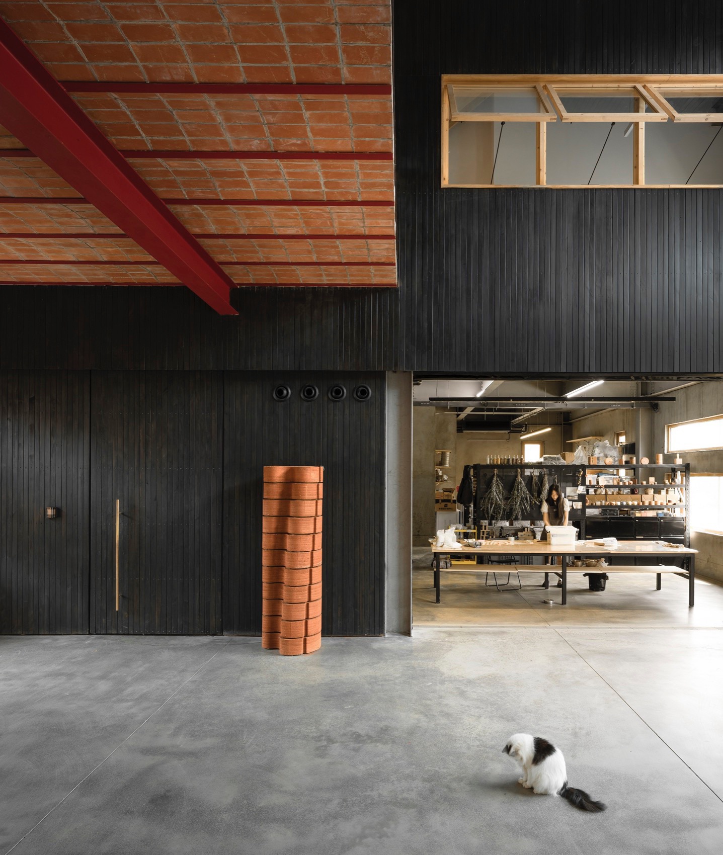 生土建筑与文化（西安）研究中心室内设计丨中国西安丨土上工作室-53