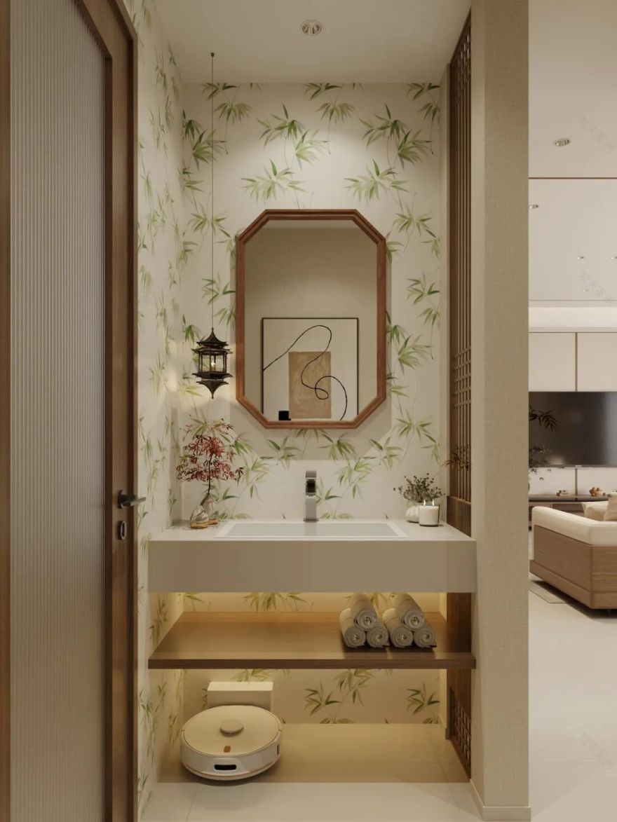 宋氏美学风现代客厅设计丨胡高明-26