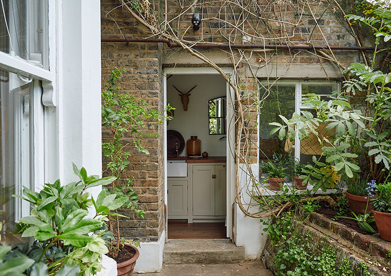 伦敦维多利亚式公寓 | 绿意盎然的英式优雅-20