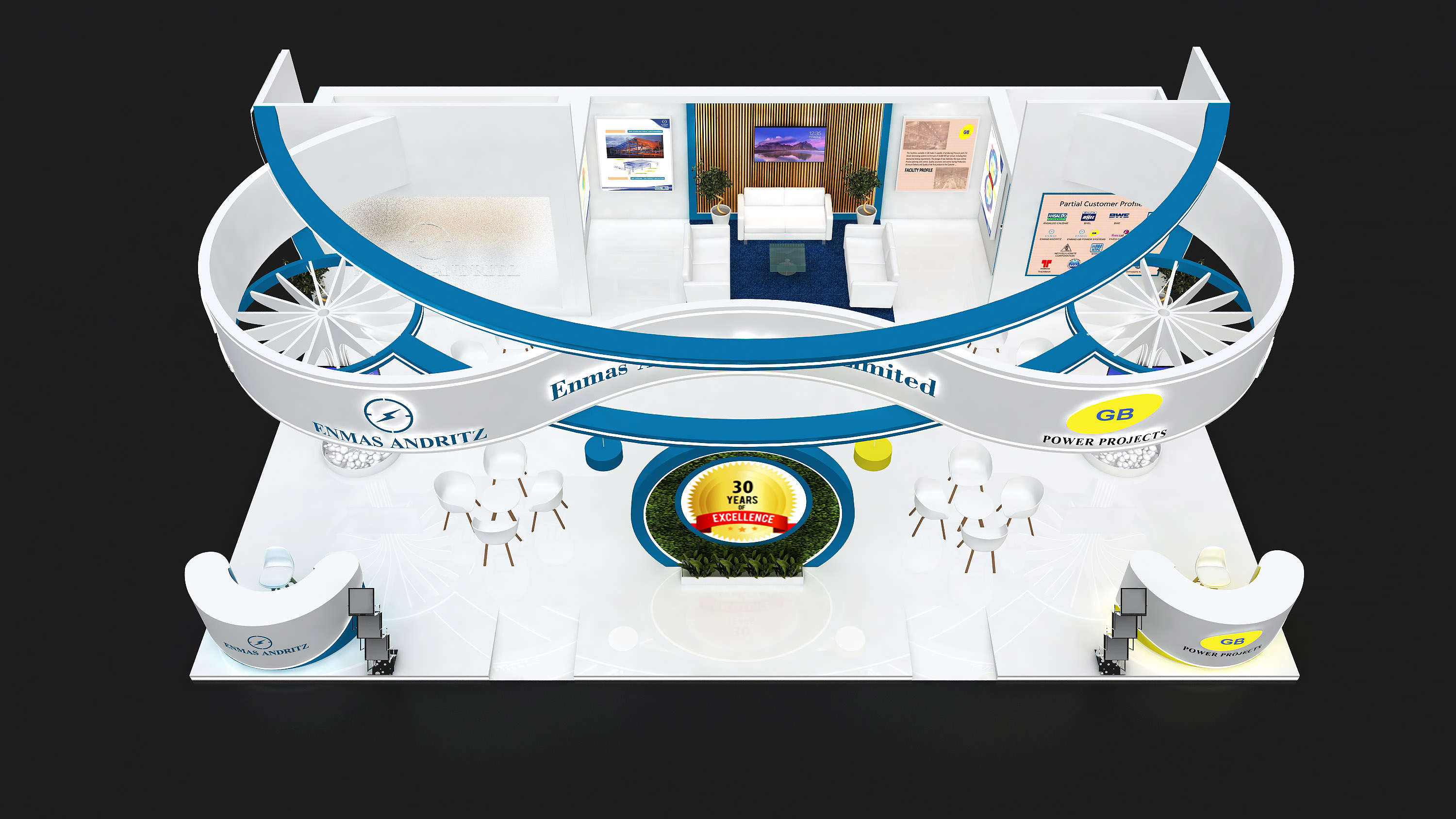 ENMAS 13X12M STALL DESIGN IN MUMBAI-9