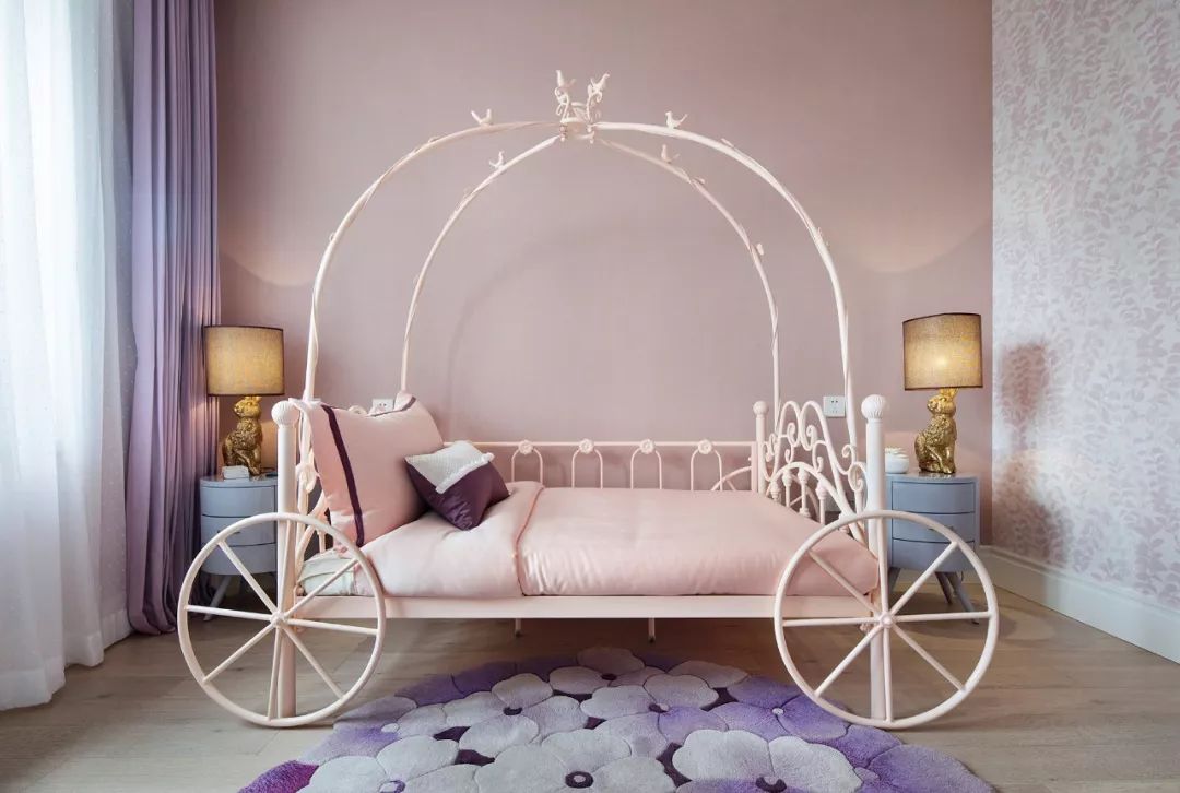 魅无界新作丨上海凤凰城天境样板房：优雅紫调，浪漫旋律-22