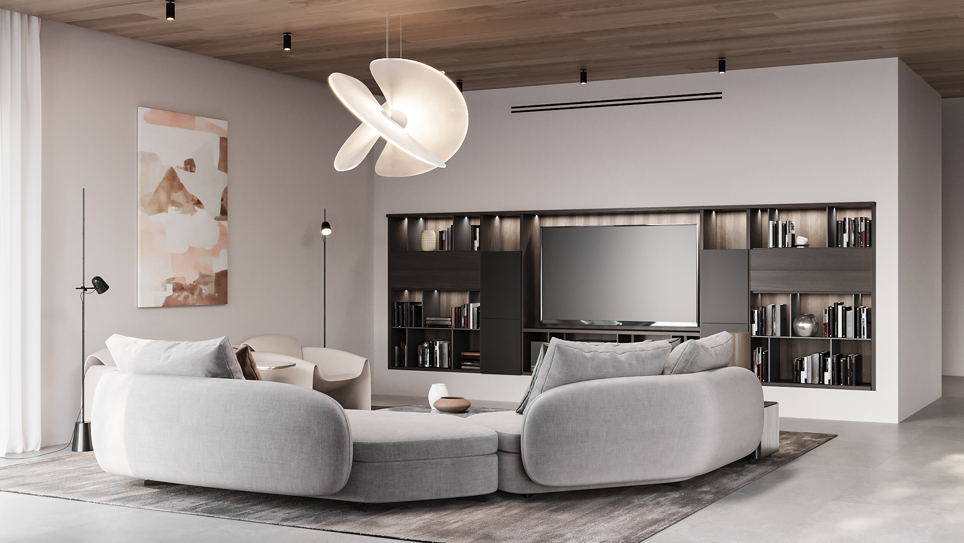 私人住宅客厅-10