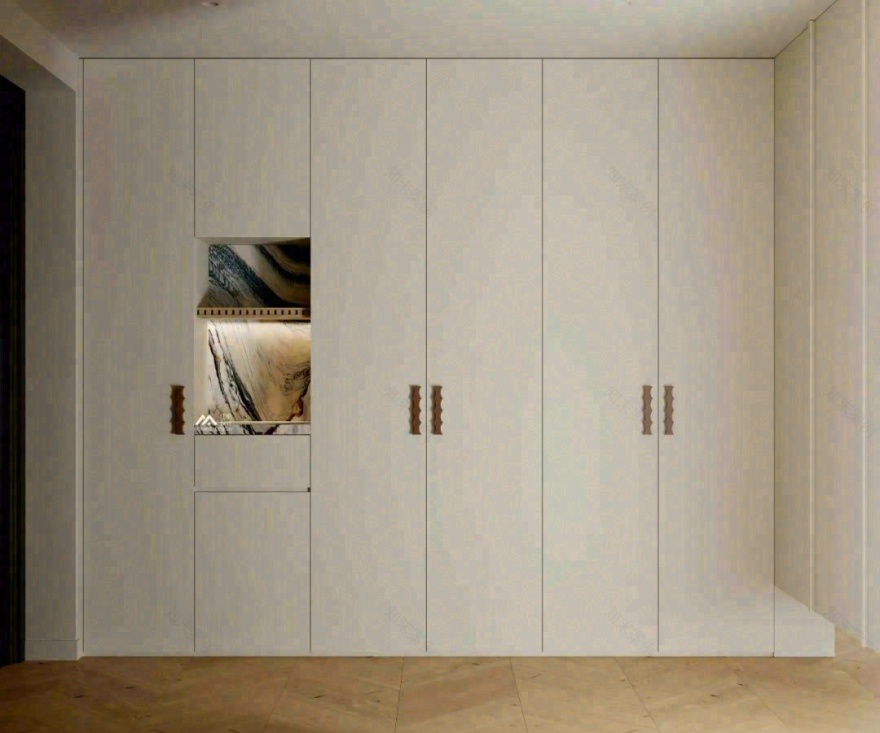 极简大平层设计丨HOMBLE 红柏设计-9