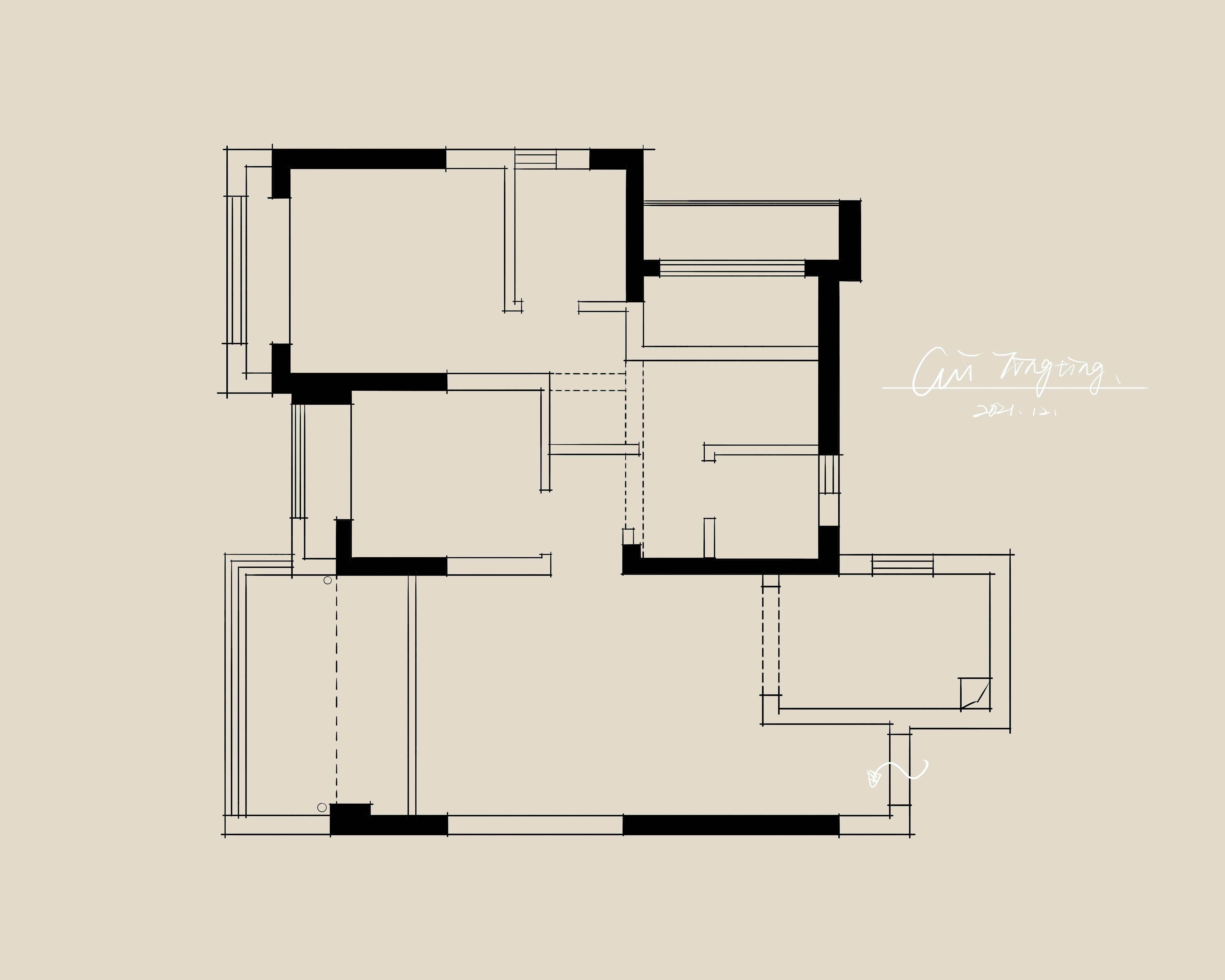 日式原木风家庭空间设计丨中国深圳丨那宅设计事务所-9