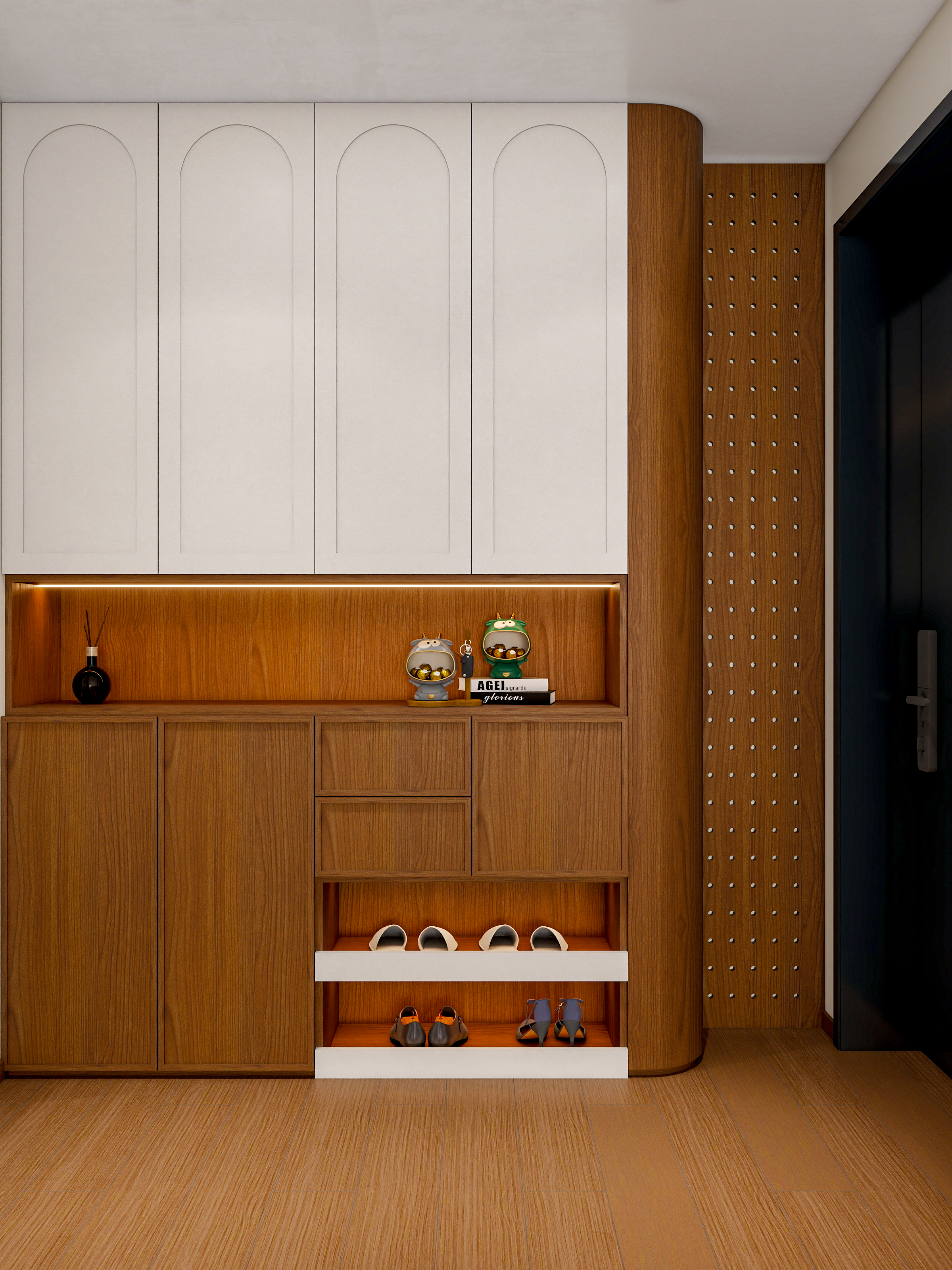 四川成都滨湖璟园（113平方中古风三居室）-17