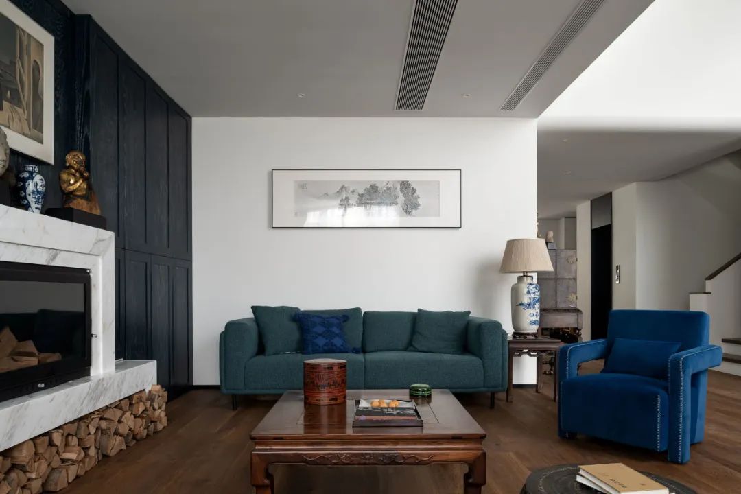 恒大·御景半岛中古混搭风住宅设计丨中国重庆丨SV.D舍唯空间美学-24