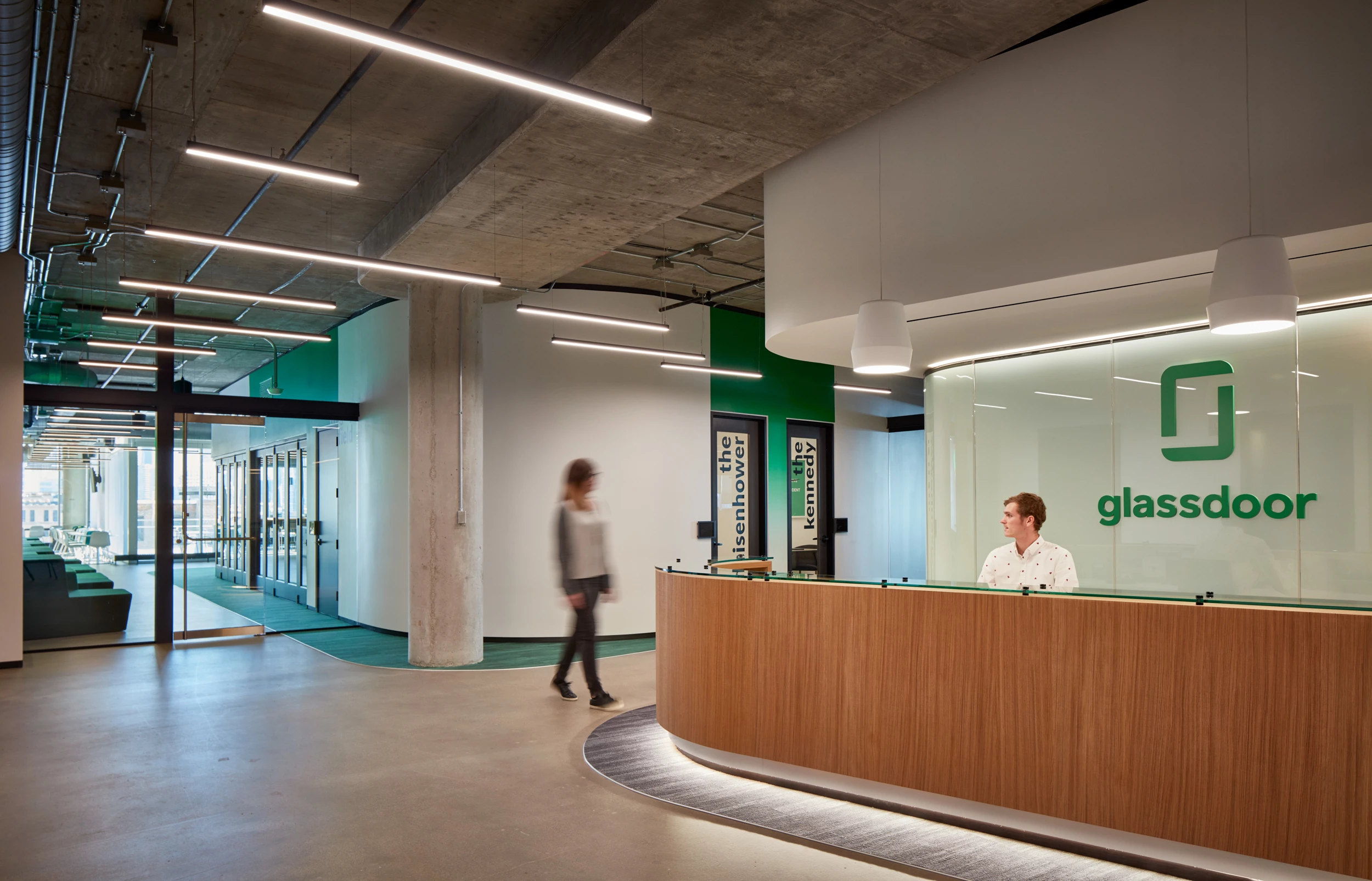 芝加哥 Glassdoor 办公室——现代都市中的活力空间-12