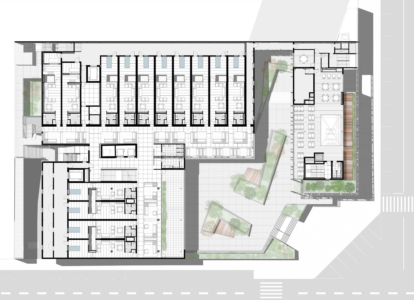 巴塞罗那新殡仪馆（Tanatorio de Sancho de Ávila）-34