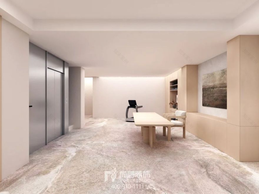 全案整装|360㎡诧寂风,诠释不完美的完美-67