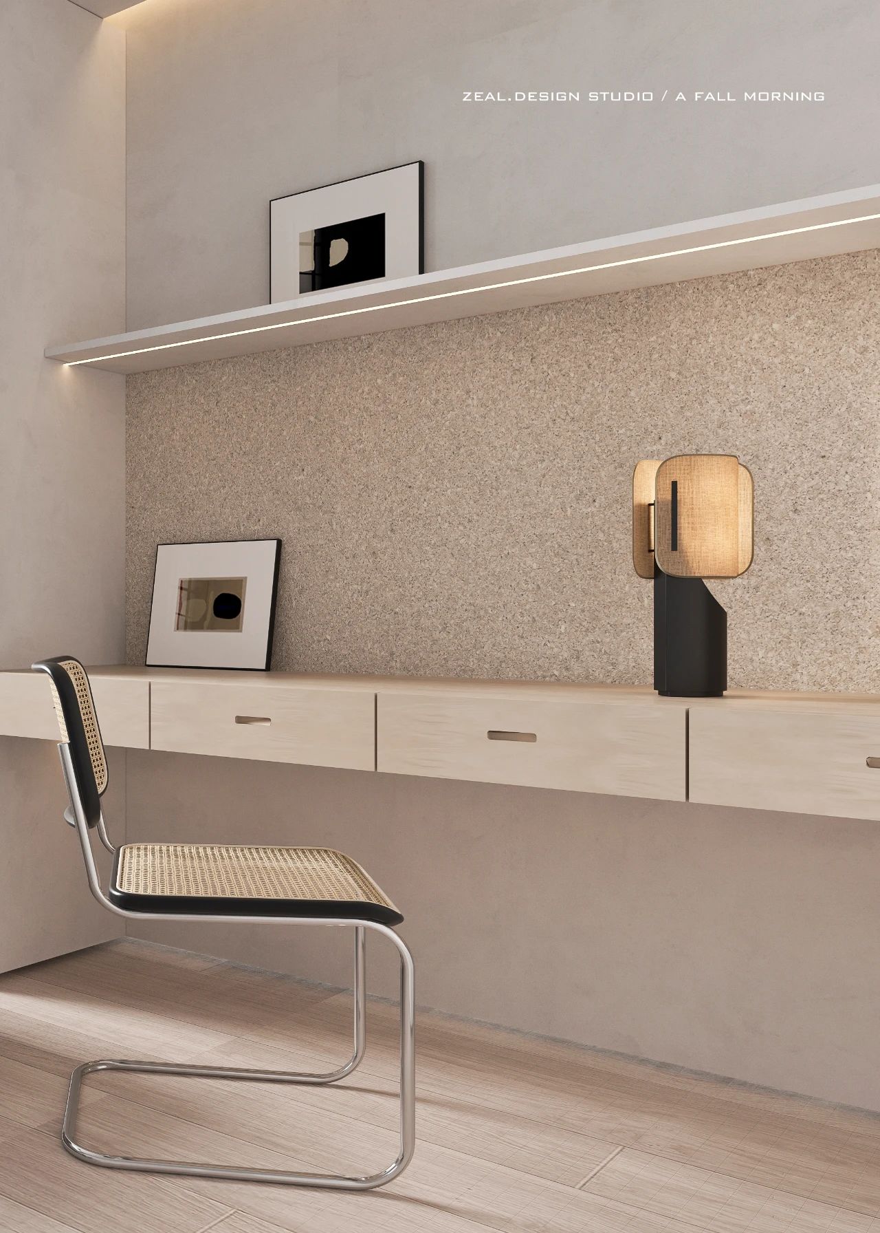 高级感侘寂风住宅设计-25